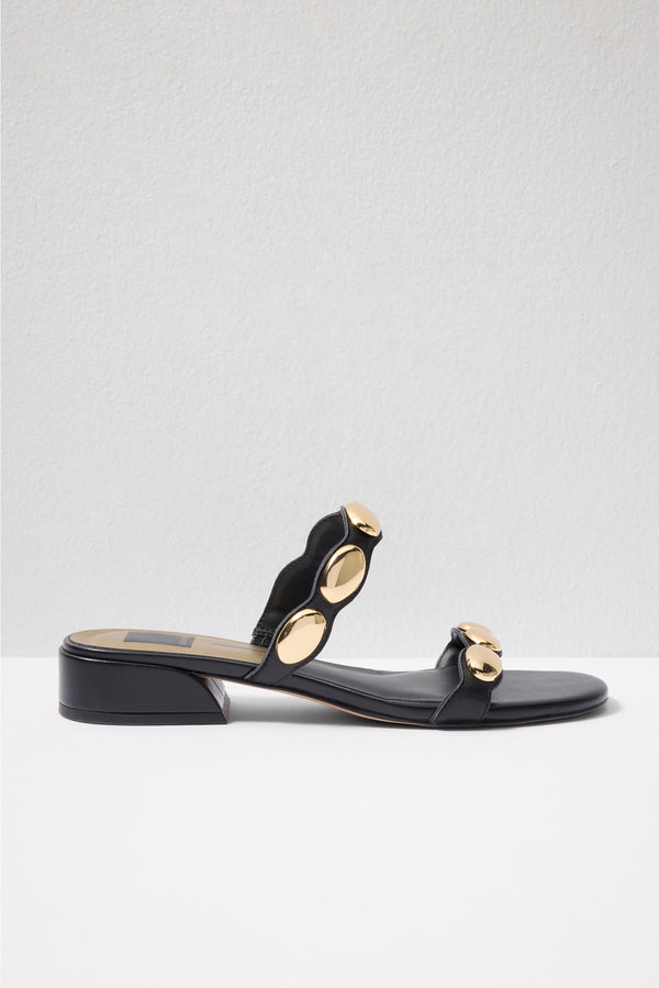Everve Fresco Heeled Sandal Black