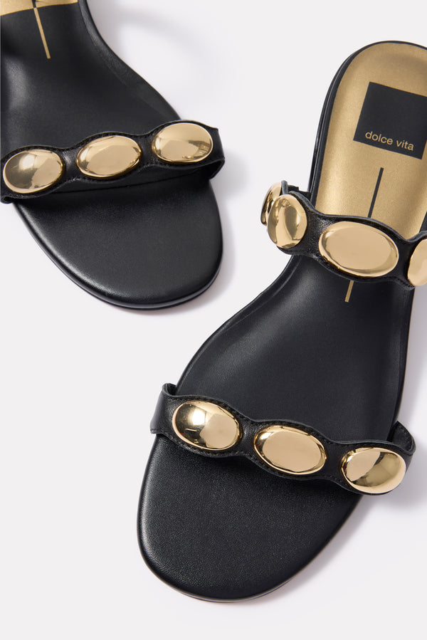 everve Fresco Heeled Sandal Black