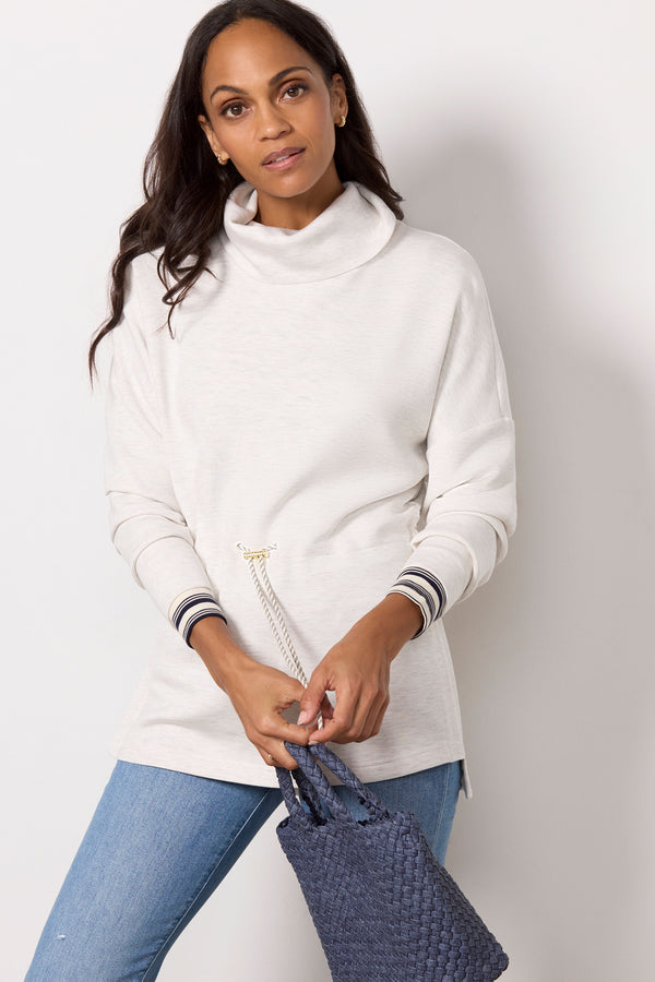 Everve Freya Sweat Ivorymarl