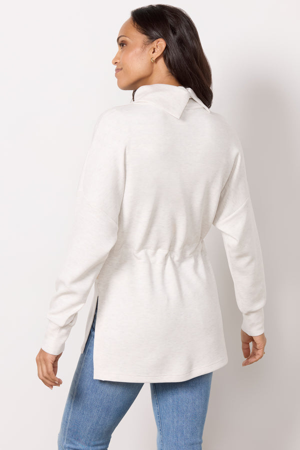 Everve Freya Sweat Ivorymarl
