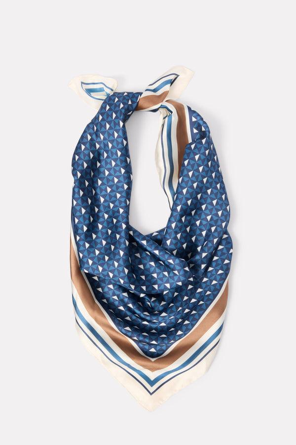 everve Gabriella Geo Bandana Bluemulti
