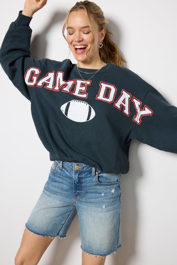 everve Game Day Sweatshirt Vintageblack