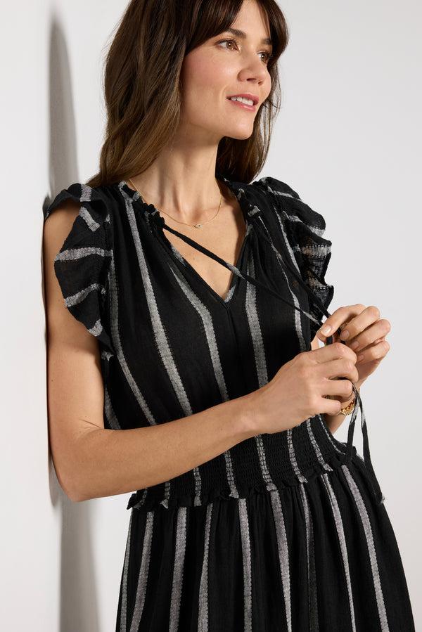 Everve Garden Dress Ashlenostripe