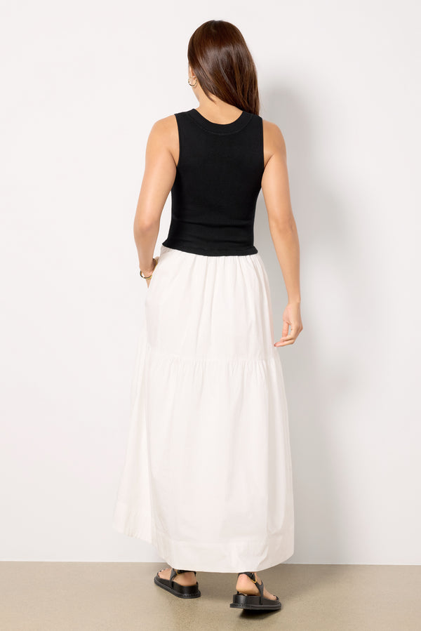 Everve Gia Dress Black/White