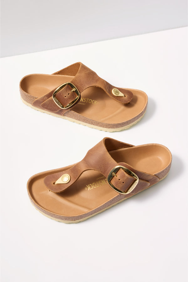 everve Gizeh Big Buckle Cognac