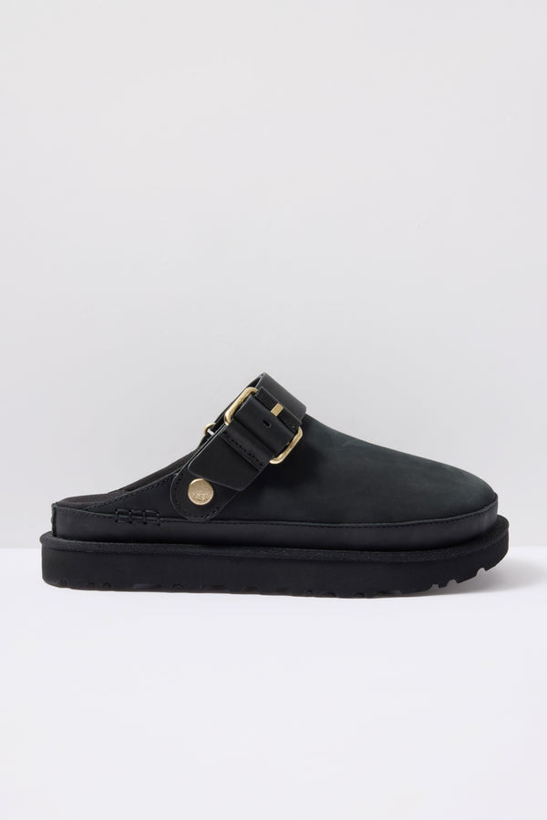 Everve Goldenstar Villa Clog Black