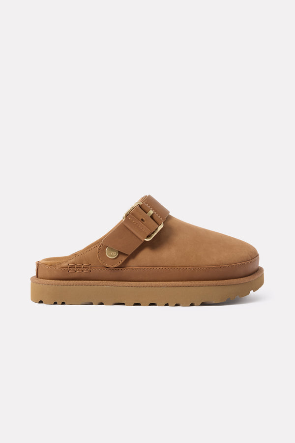 Everve Goldenstar Villa Clog Chestnut