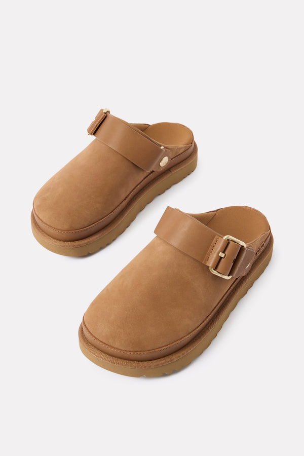 everve Goldenstar Villa Clog Chestnut