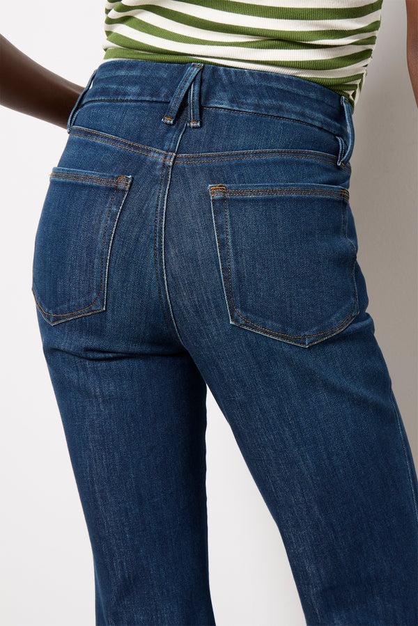 Everve Good Legs Crop Mini Boot Indigo977