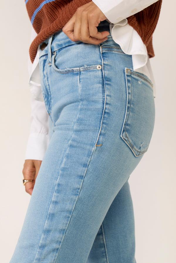 Everve Good Legs Straight Jean Indigo799