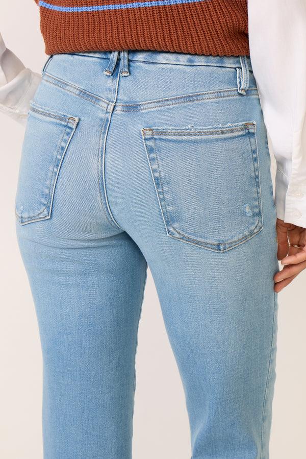 Everve Good Legs Straight Jean Indigo799