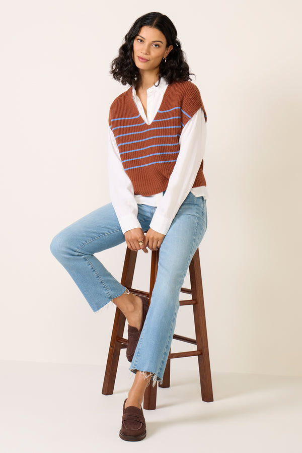 everve Good Legs Straight Jean Indigo799