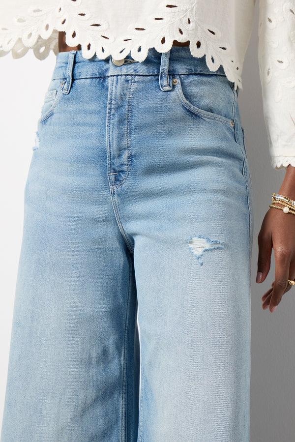 Everve Good Skate Crop Indigo958