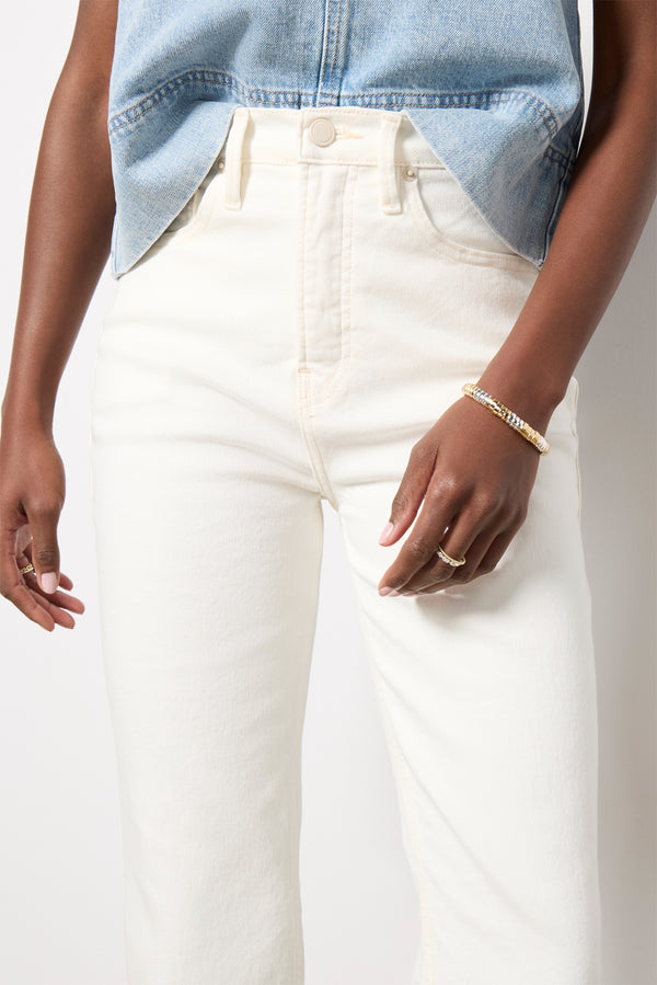 Everve Good Standard Kick Flare Cloudwhite001