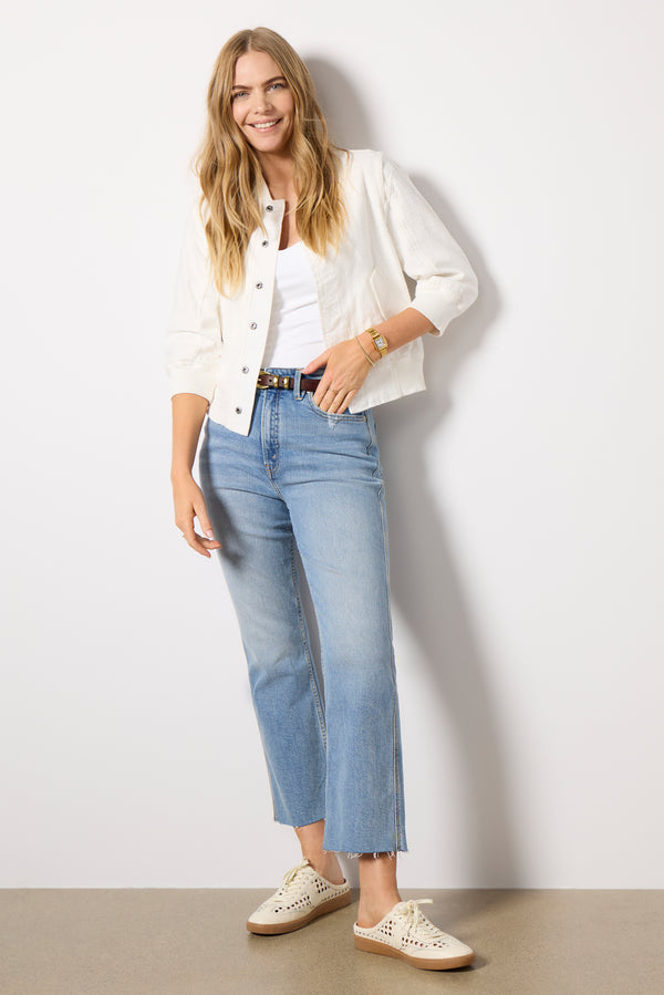 everve Good Standard Kick Flare Indigo954