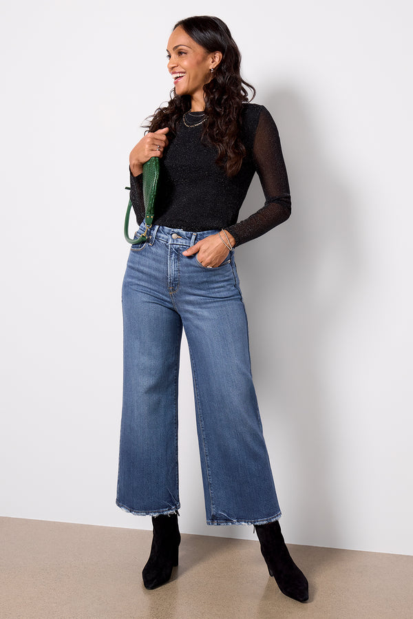 everve Good Waist Crop Palazzo I737