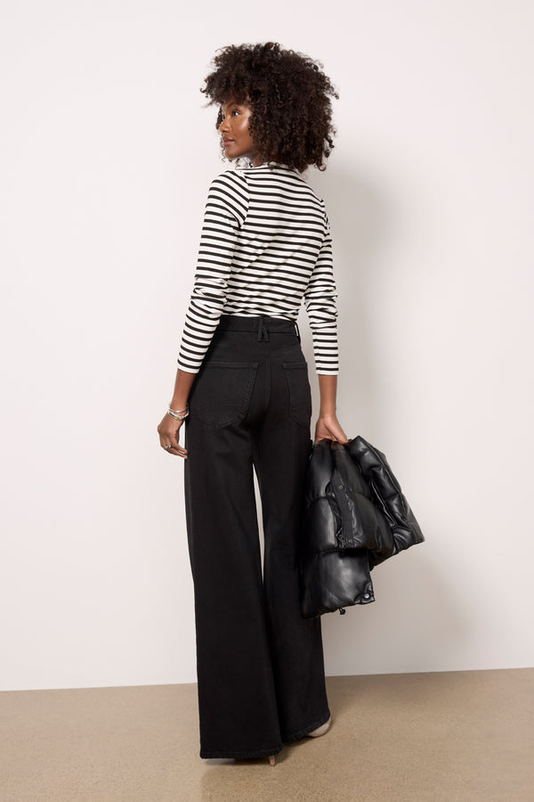 Everve Good Waist Palazzo Black344