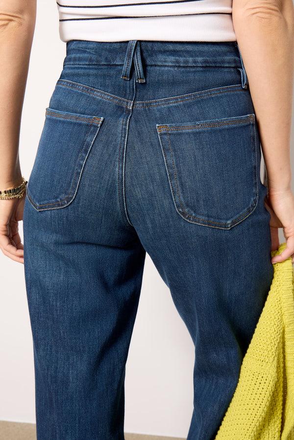 Everve Good Waist Palazzo Indigo977