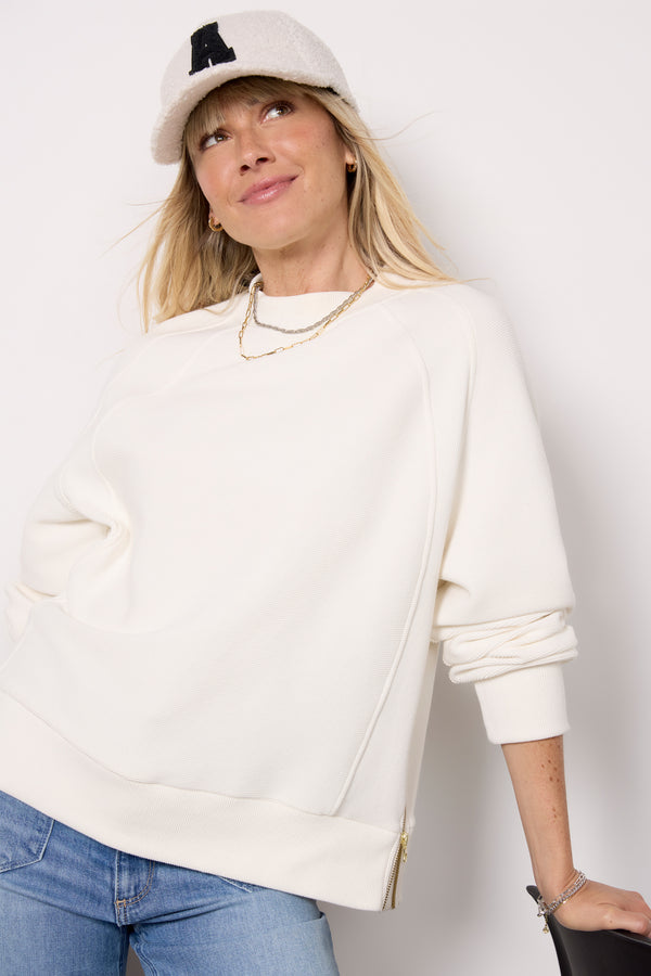 Everve Goulding Sweat Ivory