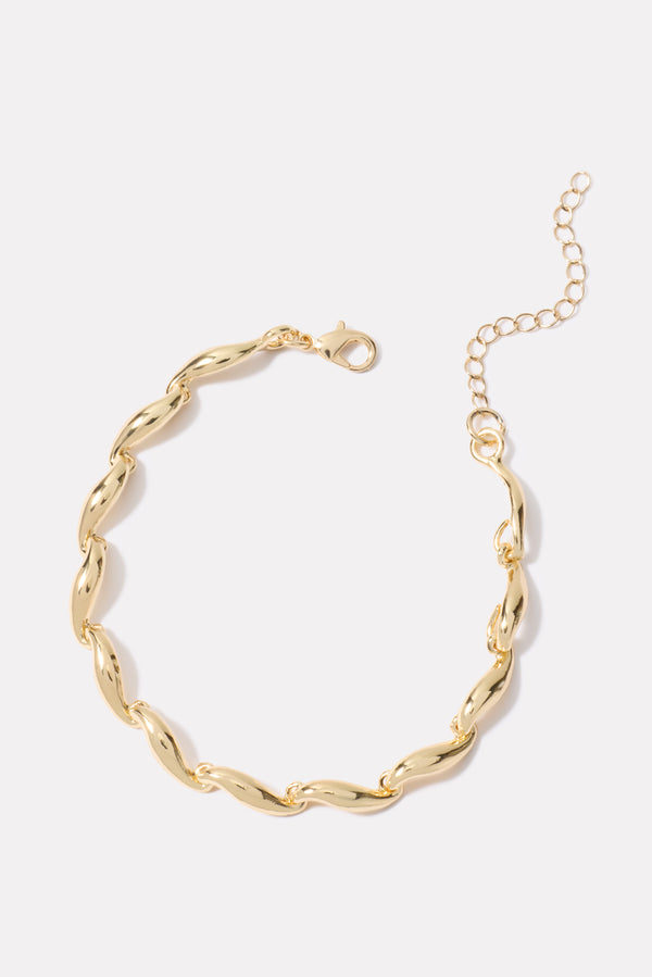 Everve Gracie Link Bracelet Gold