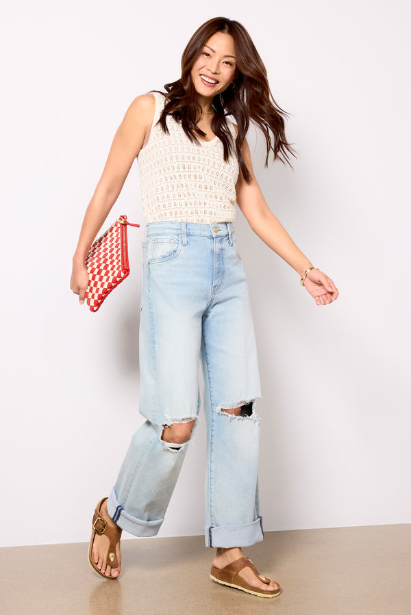 everve Gwen Cuff w Knee Rips Ethical