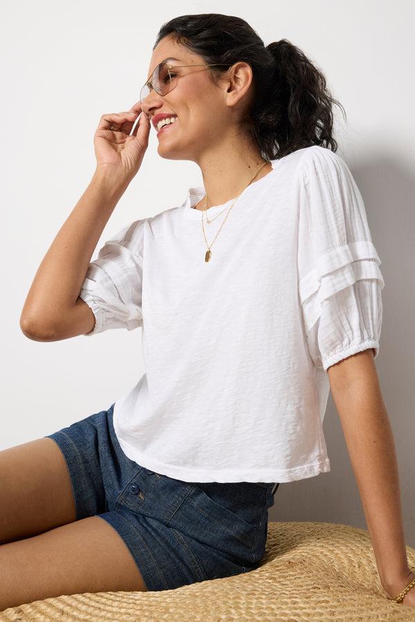 everve Haden Blouse White