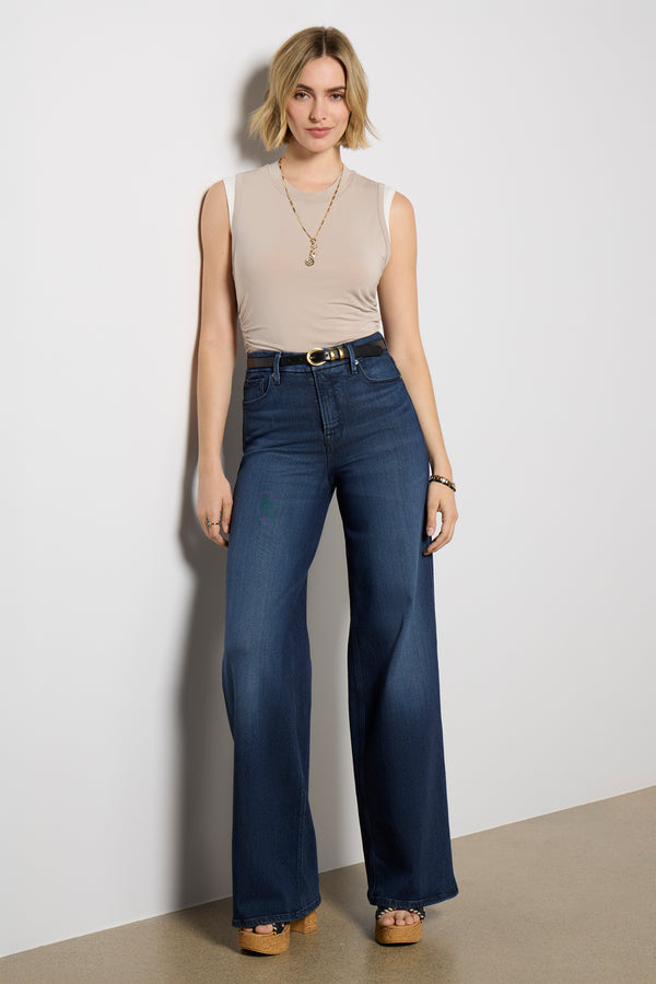 everve Hadley Twofer Tank Taupeivory