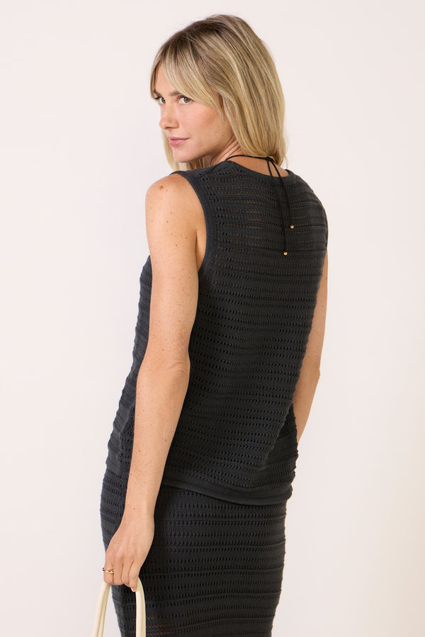 Everve Hayden Vest Washedblack