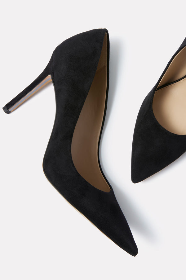 Everve Hazel Pump Blacksuede