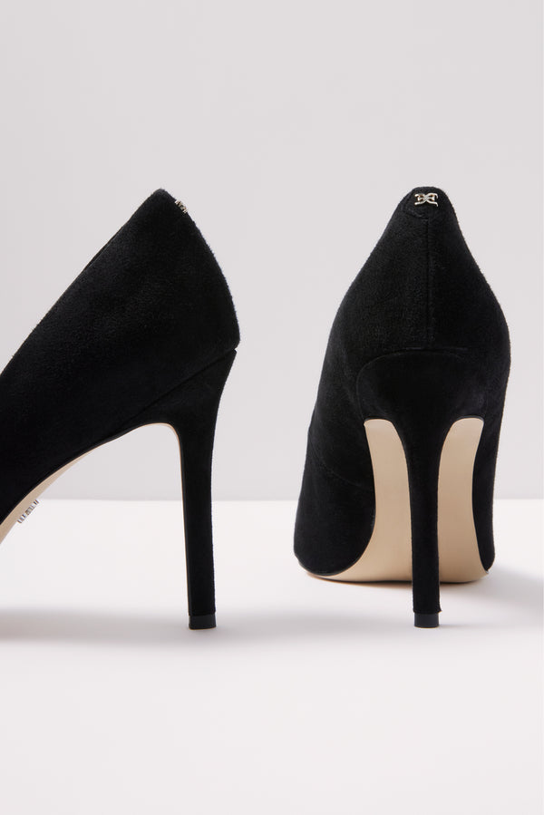 Everve Hazel Pump Blacksuede