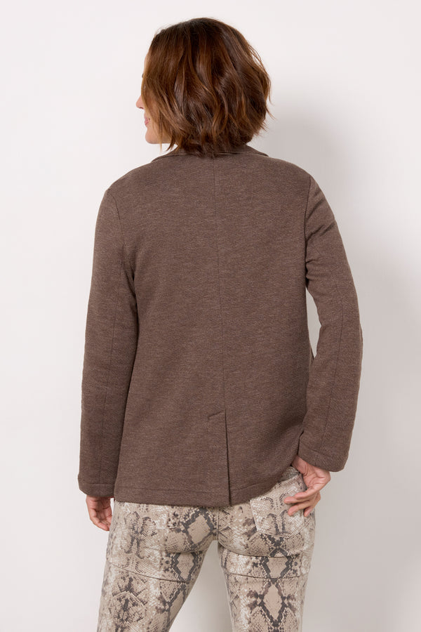 Everve Inlet Blazer Deepbrownheather