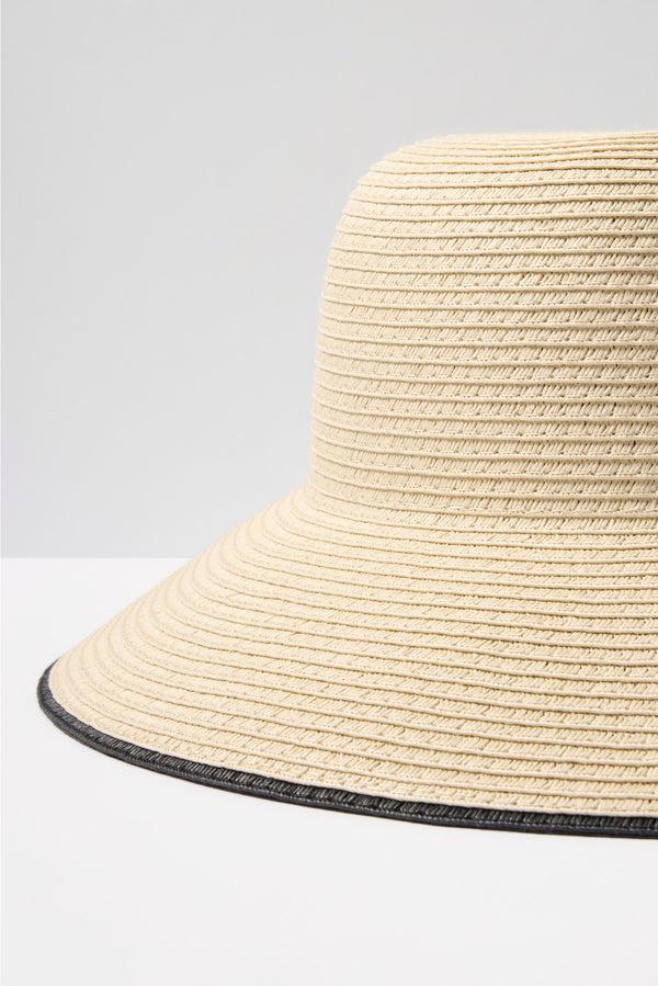 Everve Izzie Sunhat Natural/Black
