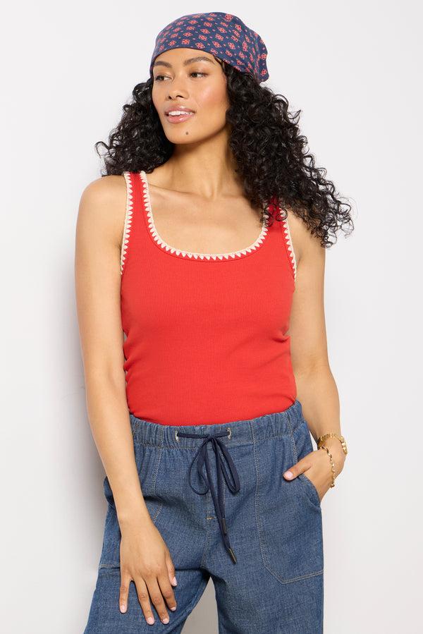 Everve Jay Rib Tank Cabannared