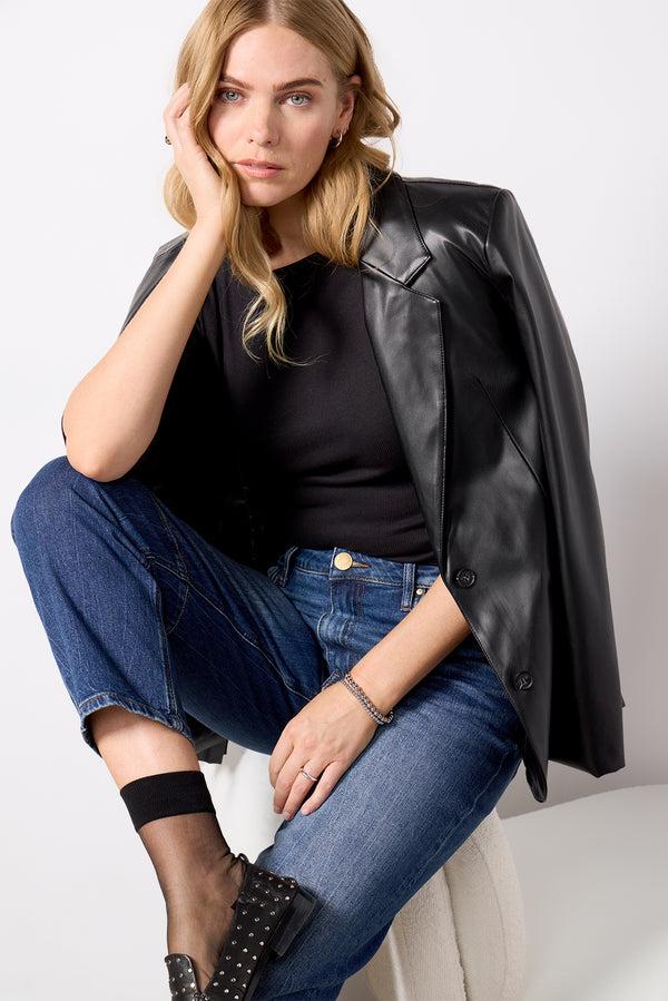 Everve Jenna Top Black