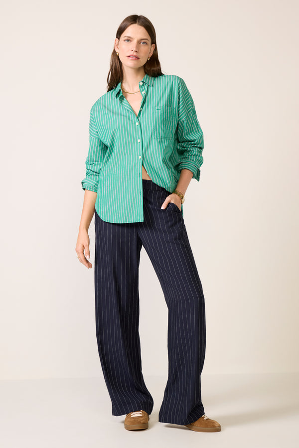 everve Jo Shirt Greenstripe