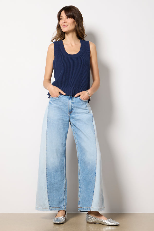 Everve Jodie Tank Navy