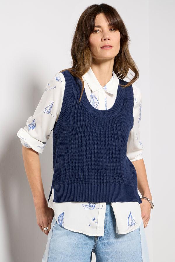 everve Jodie Tank Navy