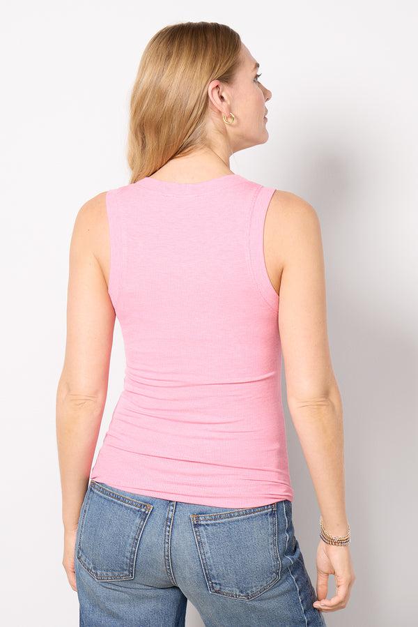 Everve Jones Rib Tank Pinkcosmos