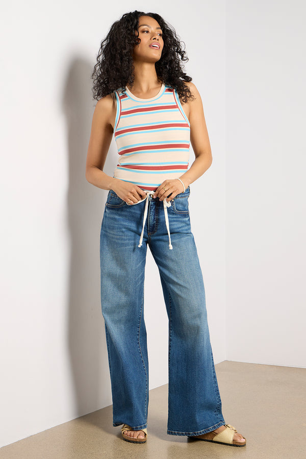 Everve Jones Rib Tank Sedonastripe