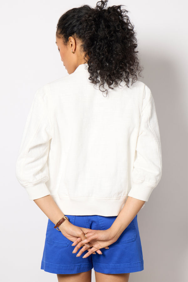 Everve Jordan Bomber Jacket Cream