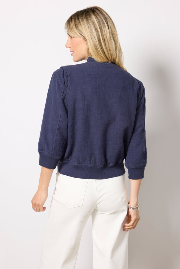 Everve Jordan Bomber Jacket Navy