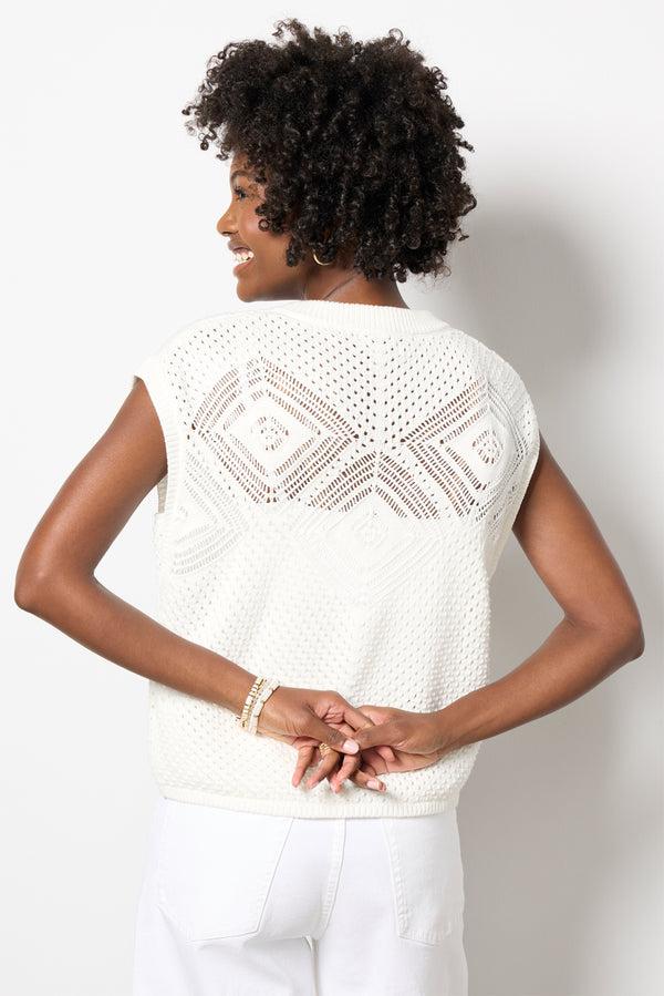 Everve Journee Pullover White