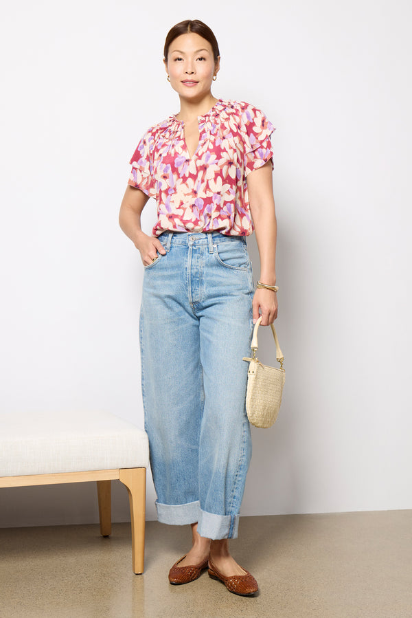 Everve Kamila Blouse Amaranth