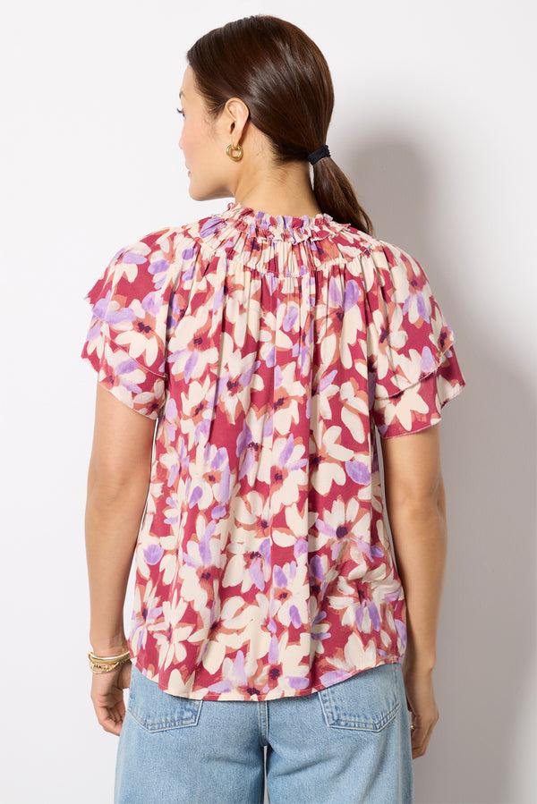 Everve Kamila Blouse Amaranth