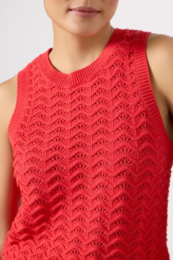 Everve Kendall Tank Red