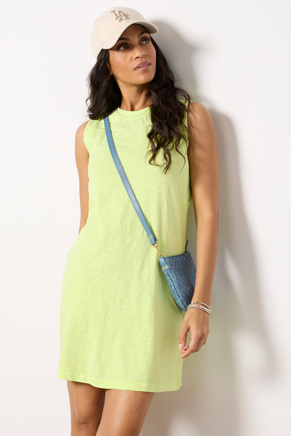 Everve Kingsley Knit Dress Lime