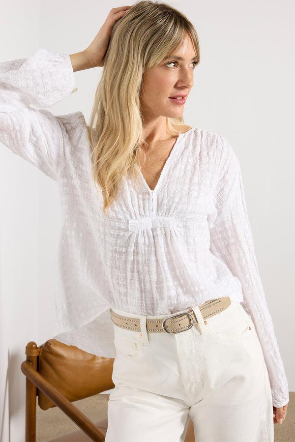 everve Kora Blouse White