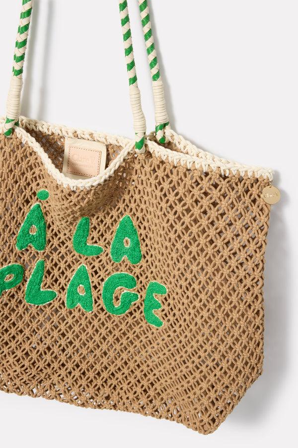 Everve L`ete Tote Tan/Green