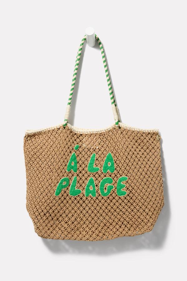 everve L`ete Tote Tan/Green