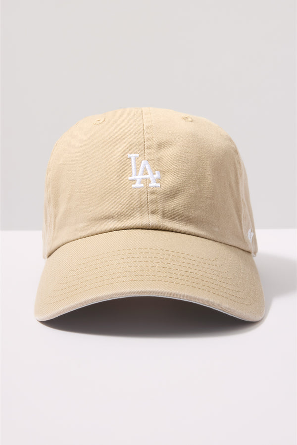 everve LA Base Runner Baseball Hat Khaki